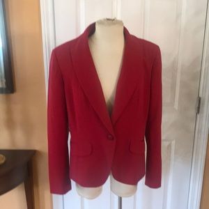 Worth Ingrid Red 2 piece Suit/ Jacket & Pants